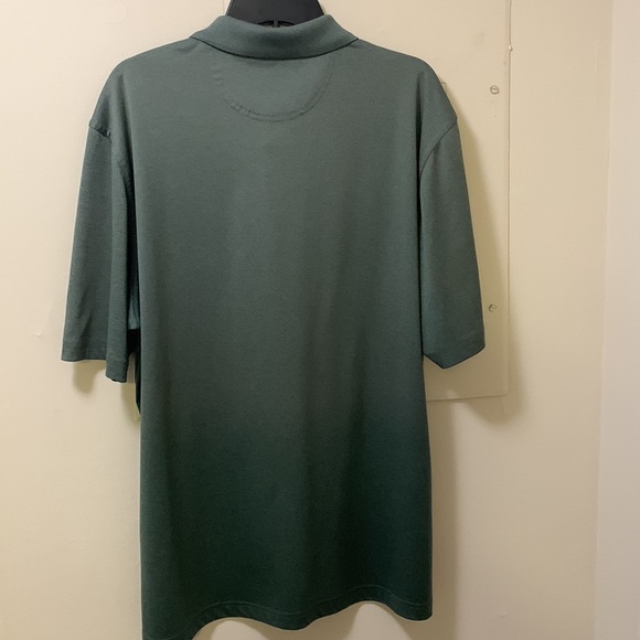Men’s Greg Norman Polo ML75 PlayDry Green XL Shirt - Picture 5 of 6
